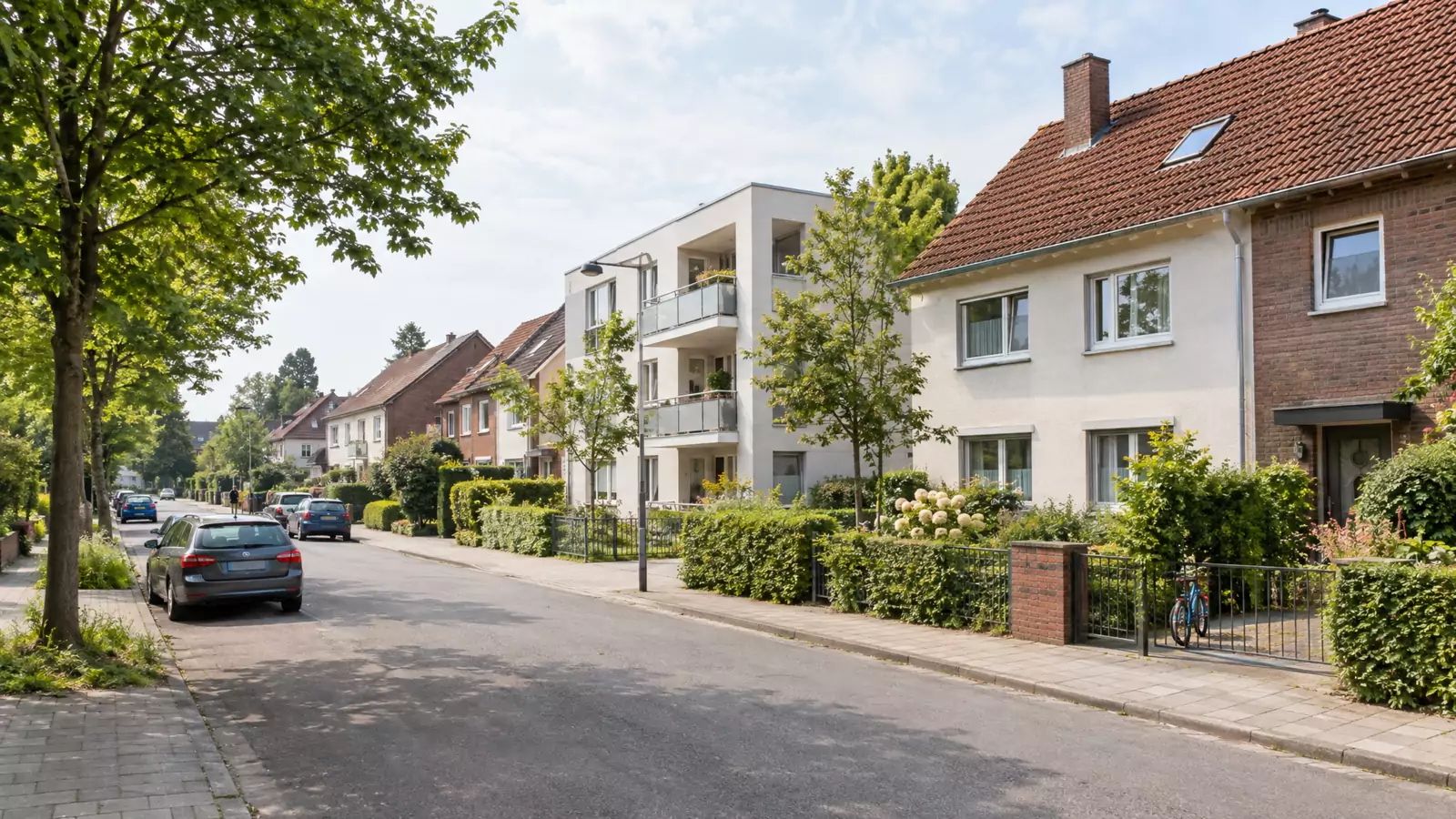 Grünes Wohnumfeld in Hürth