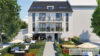REAL HOUSE: Exklusive barrierefreie Neubauwohnung mit Terrasse und Gartenanteil in Sinnersdorf - Gartenansicht